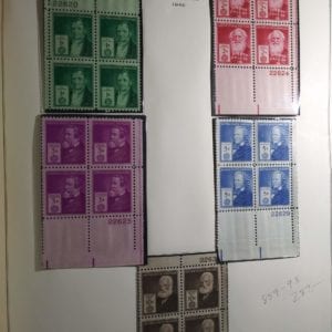 US Plate Block Collection 704//893